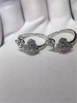 18k gold white gold yellow gold rose gold diamond ring