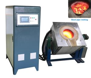China Temperature Controlled Electric Induction Melting Furnace For Non Ferrous Metals on sale