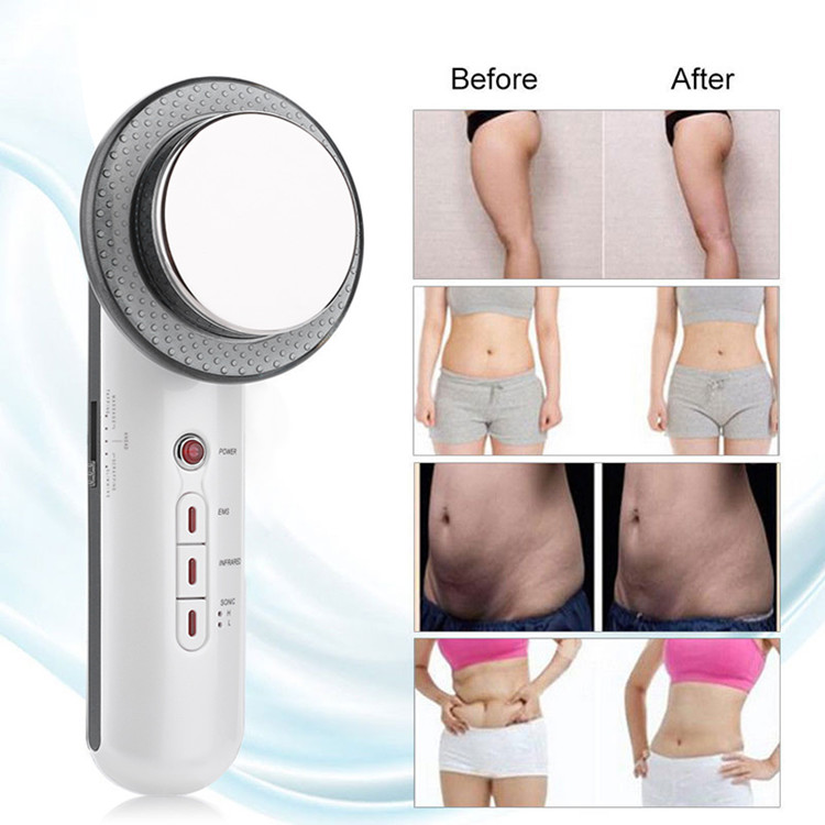 12W EMS RF Beauty Machine Ultrasonic Infrared Slimming Machine AC100V