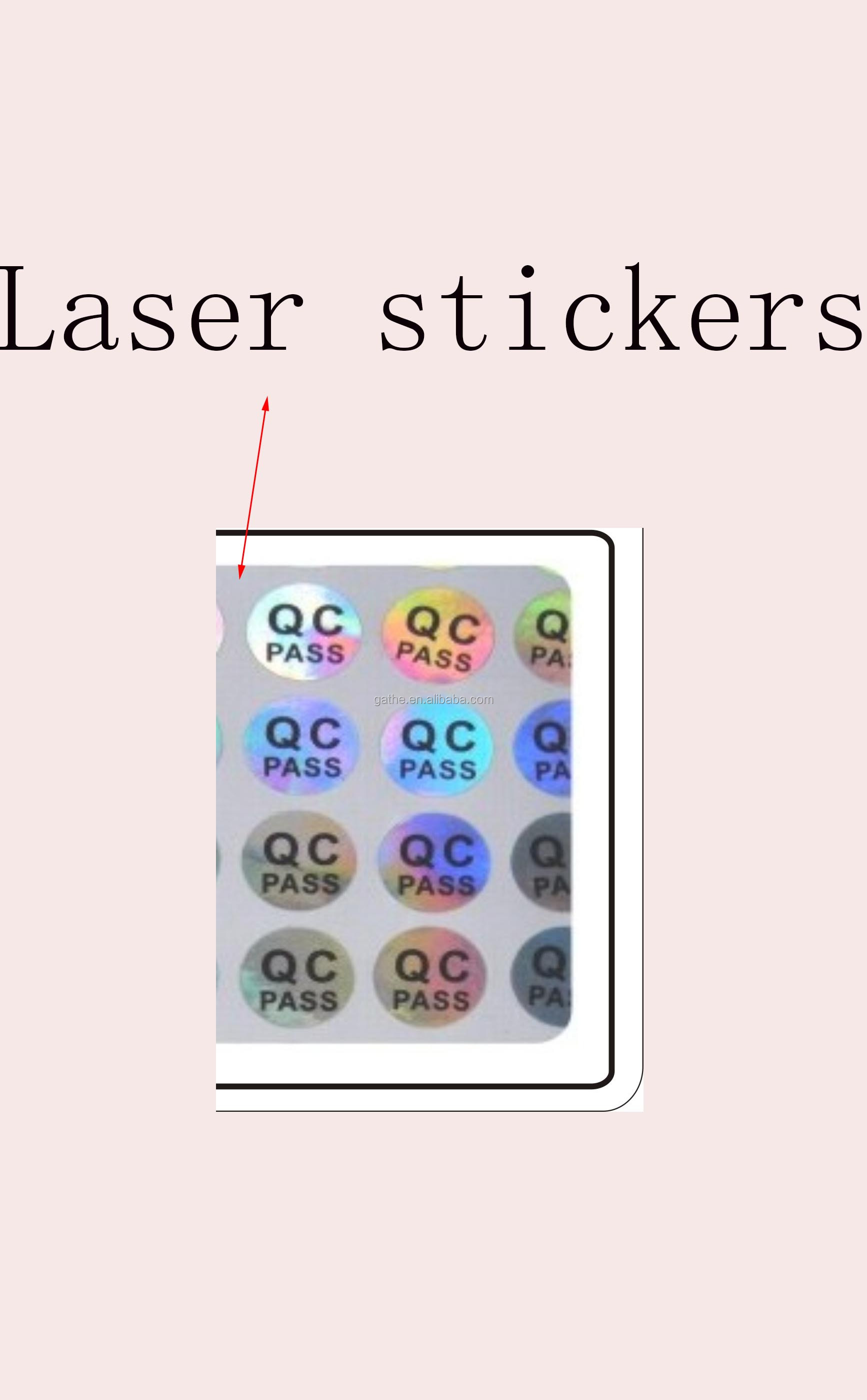Personalised CMYK Printing Self Adhesive Packaging Sticker Labels Eco Friendly