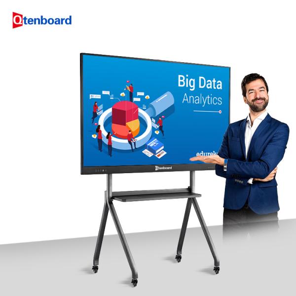 Qtenboard 65-Inch Portable Interactive Smart Board Electronic Digital Smart