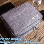 Travel Makeup Cosmetic Skincare Organizer, Toiletry Bag, Foldable Duffel Bag,