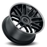 Gun Metal Machined Face Forged Car Rims With 5x120 For BMW 730 740LI Black