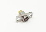 Stainless Steel SMP 2 Holes Flange Male RF Connector