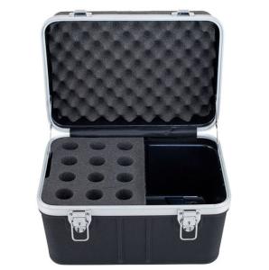 Quality 12pcs ABS Wireless Microphone Flight Case Aluminum And Foam wholesale