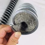 Galvanized Iron Spiral Coil Spring Brush Industrial Tube Brush Polishing 45mm