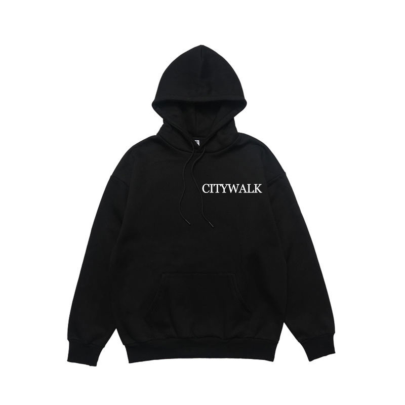 Oversized Streetwear Men's 100% Cotton Sweatshirts in Thick Heavy Knitted Fabric