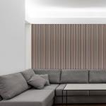 Akupanel Akustik Panel Wooden Slat Acoustic Panel For Home Soundproofing TV Back