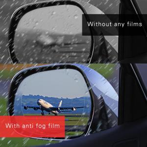 Quality NEW MARKET UV protection anti rain anti oil anti water dust remover safety car ant fog mirror film wholesale
