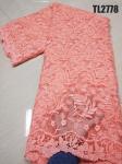 Latest top quality tulle lace fabric dress for wedding /party