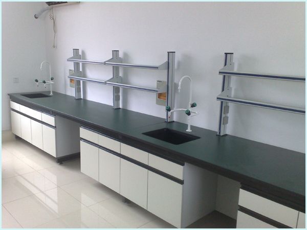 Smooth Heavy Duty Chemistry Laboratory Table Anti Corrosive