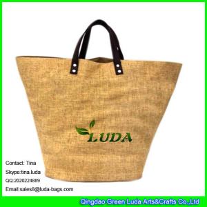 Quality LUDA natural straw handbag delicate ladies paper straw beach bag wholesale