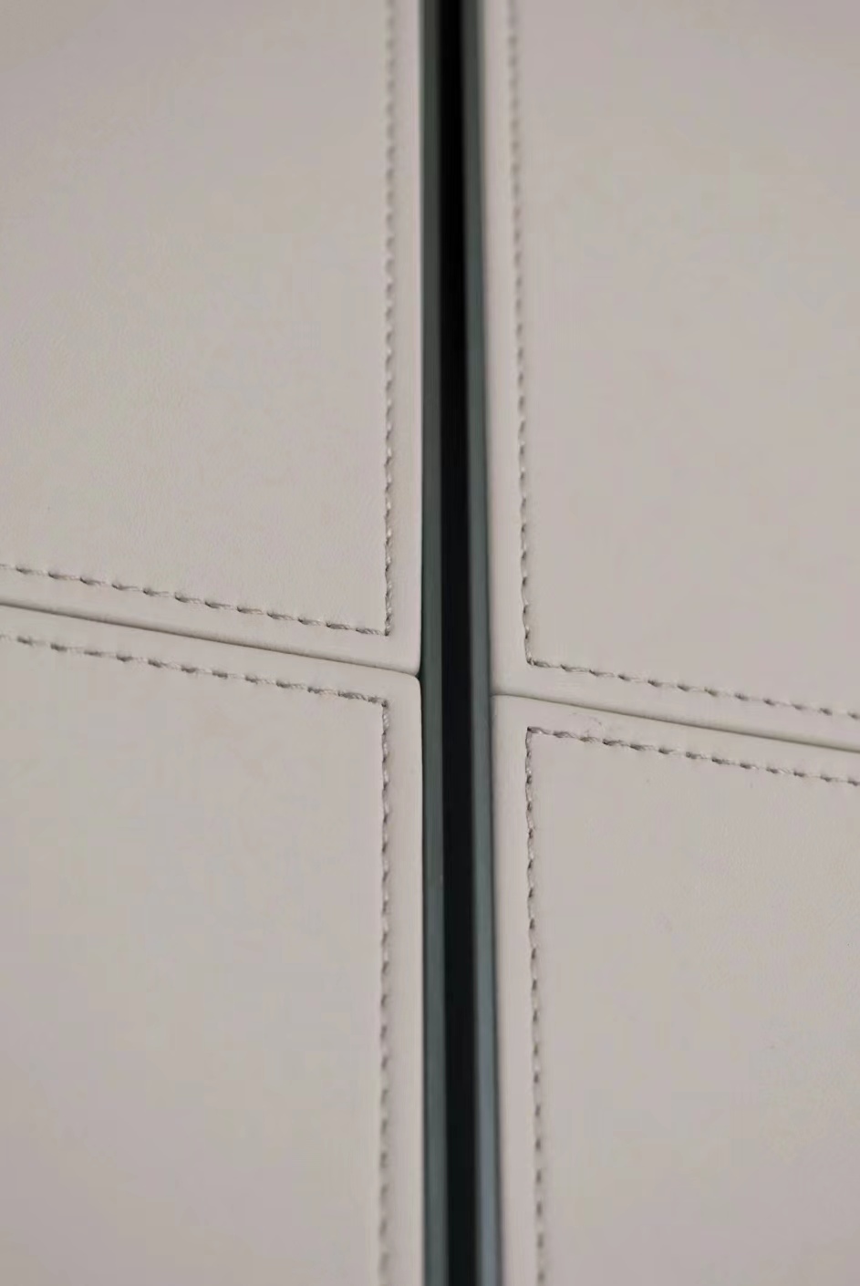 YALIG Models Leather Doors Wardrobe Door Designs with Wooden Material