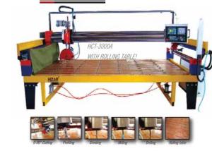 Quality 0 - 90 Degree Marble Stone Cutting Machines Multi Function Countertop wholesale