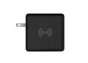Quality Dual Ports 8000mAh Fast Charge Wireless Charger Power Bank wholesale