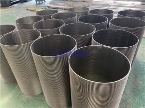 Non - Clogging Construction Slotted Screen Ti Material From Inside To Outside