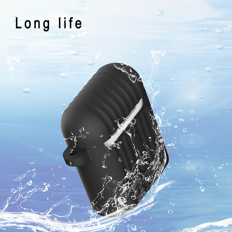 Mini Trunk Airpods Case Cute 3D Soft Silicone Protective Creative Stand Cover For Airpods 1 & 2 Charging
