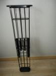 Round Style Dust Filter Bag , 1m SS304 Stainless Steel Filter Cage