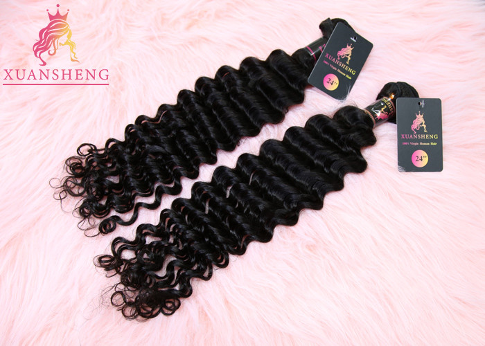 MC Virgin Indian Virgin Hair Extensions / Malaysian Curly Extensions