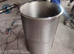 Ss304 1.0mm Slot Wedge Wire Rotary Screen Drum For Wastewater Treatment