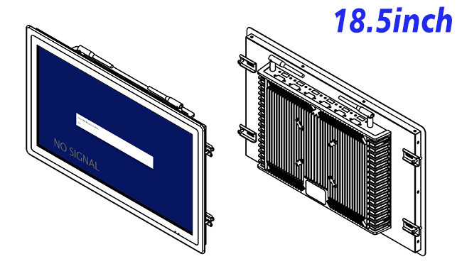 18.5-Inch Reliable Screen for Transportation Panels and Logistics Operations