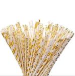 Party Festival Graduation Paper Straws Attractive Juices Paper Cocktail Straws