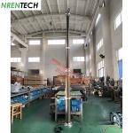 4.5m pneumatic telescopic mast for mobile surveillance-inside CCTV wires