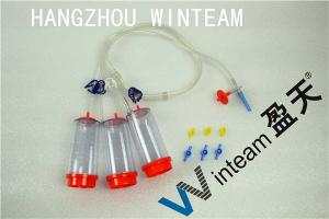 Quality Double Layer Packaging Sterility Test Canister SS304 Needle 50mm Diameter Filter wholesale