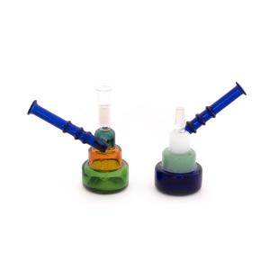 Quality LED Hookah Oil HESEN Borosilicate Hand Pipe wholesale