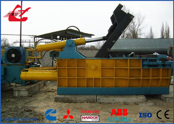 High Efficiency Metal Scrap Baler Aluminum Chip Compactor 23500kg Weight Y83-250UA