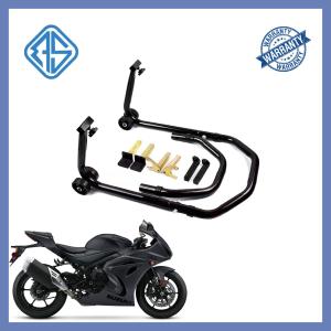 Quality Black Motorcycle Frame Stand PVC Motorbike Front Wheel Stand wholesale