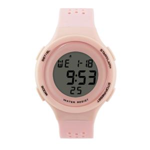 Quality Colorful LCD Digital Hand Watch With Original Silicone Rubber Strap wholesale