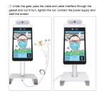 15W 8 Inch Face Recognition Infrared Human Body Thermometer