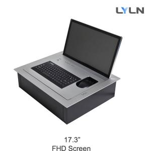 Quality Motorized Foldable 17.3 Inch Monitor Easy Installation For Training Room wholesale