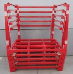 Zinc Plated 1250mm Height Forklift Guide Steel Tire Pallet