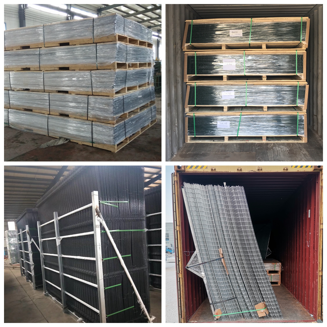 High Security Prison 3.0mm 358 Anti Climb Fence Panels Anti Cut Clear Vu