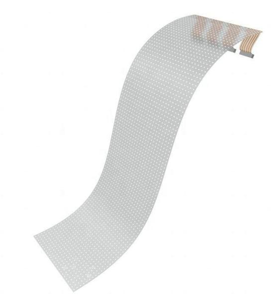 Self-Adhesive P6.25 Led Transparent crystal Film Display Panel For Glass