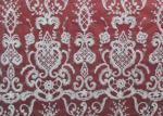 Diamond Mesh based Crown Style Embroidery Lace Fabric Crown for Women's Clothes