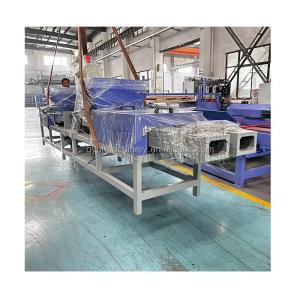 Quality Customized 75mm*75mm Composite Hot Press Wooden Chips Pallet Feet Block Making Machine wholesale