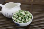 Vegan Full Natural Coated Fried Green Peas Snack Crispy Garlic Flavor