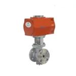API 6D Stainless Steel Floating Reduce Bore Class300 Raised Face Flange Ball