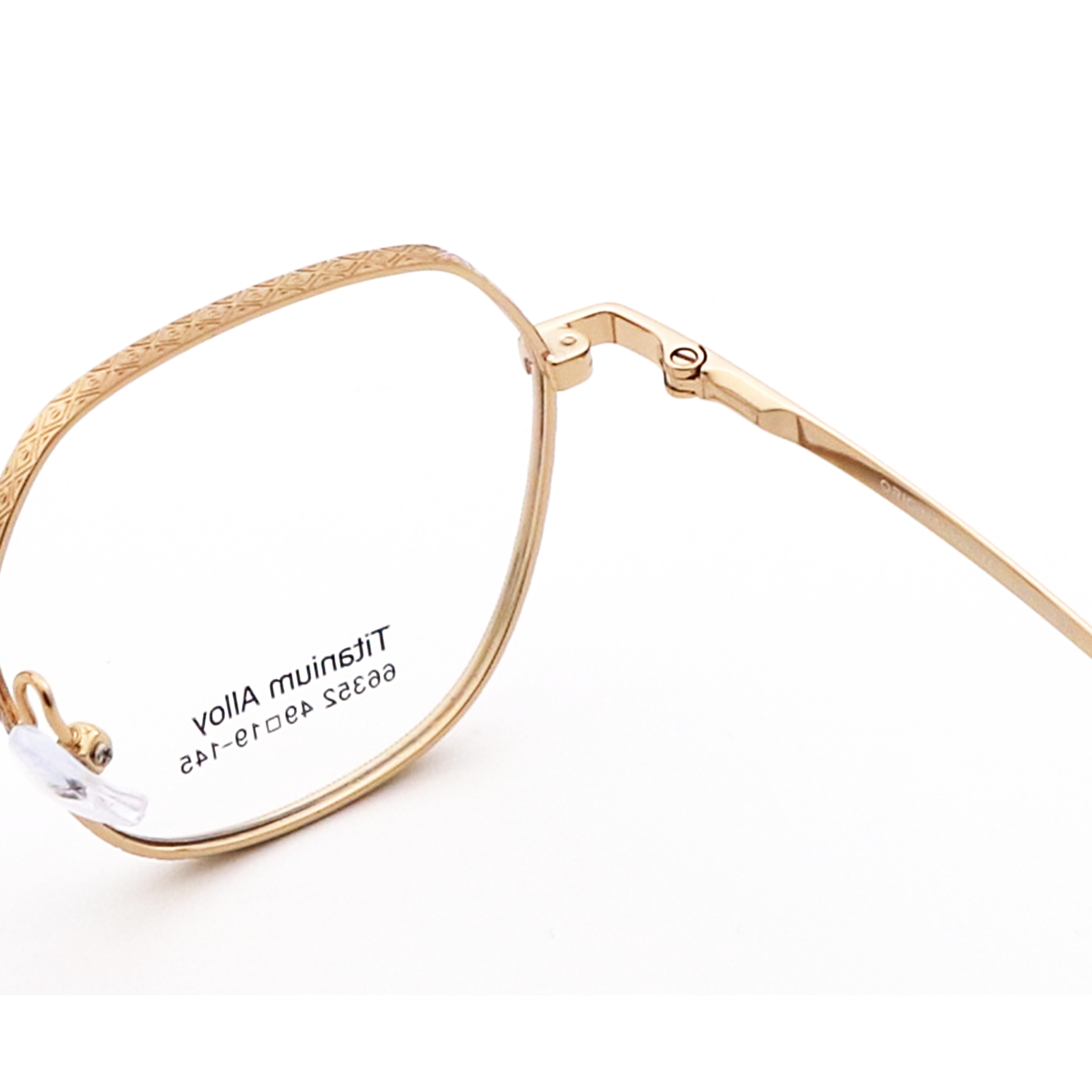 Good Quality Popular IP Plating Eyewear Optical Titanium Frame