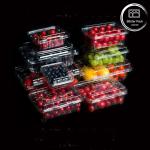 Transparent PET Fresh Vegetable Tray and Fresh Fruit Tray - Ideal for Display