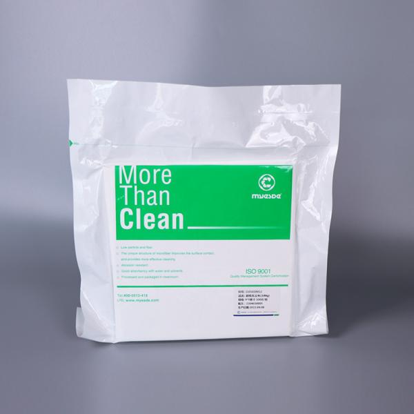 Laser Cut Class 100 Microfiber Cleanroom Wipes 6 Inch 230Gsm 100pcs Auto