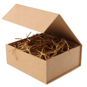 Quality Custom Good Luxury Folding Storage Magnetic Kraft Paper Gift Box with Glossy Lamination wholesale