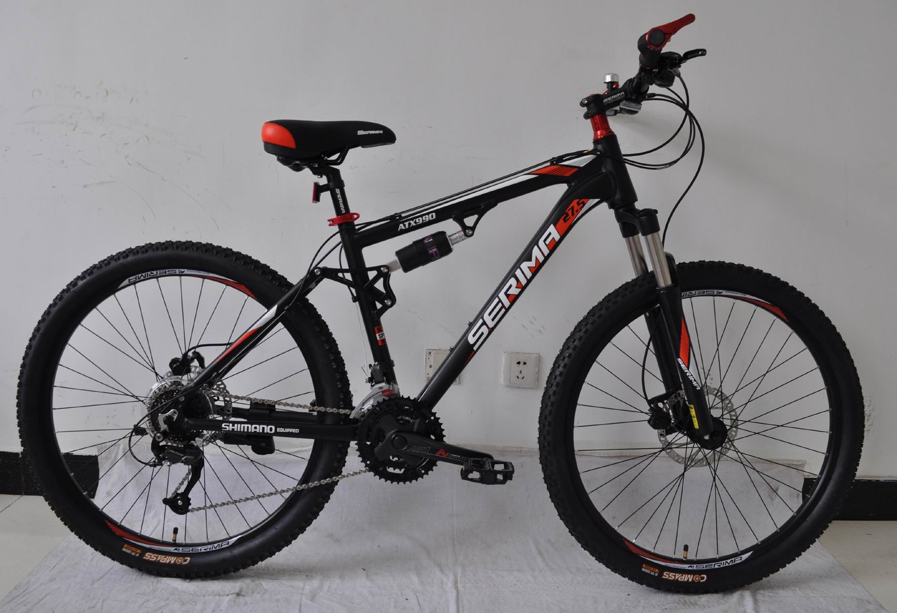 Made in China wholesale 26 inch steel 18/21 speed dual suspension mountain bike MTB bicycle/bicicle