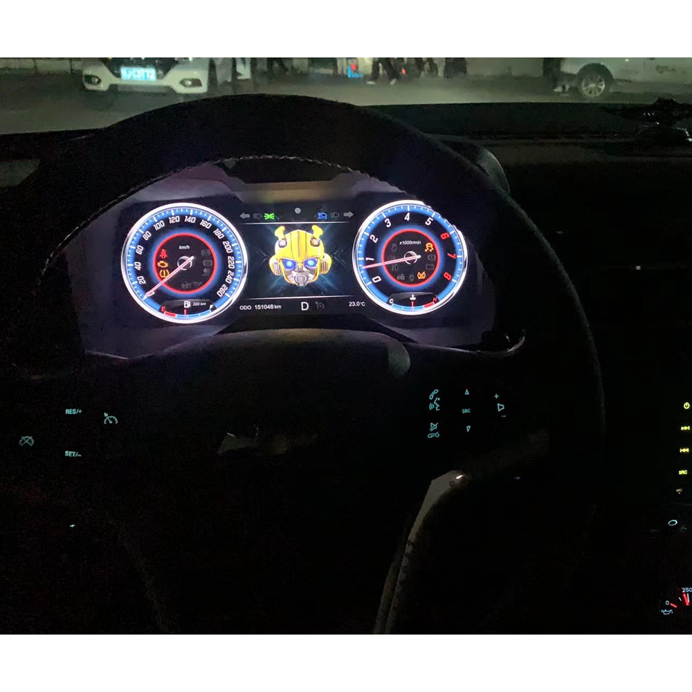 LCD Panel Digital Car Gauges for Chevrolet Camaro