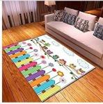Striped checkered new large carpet supply wholesale feather ins style bedroom