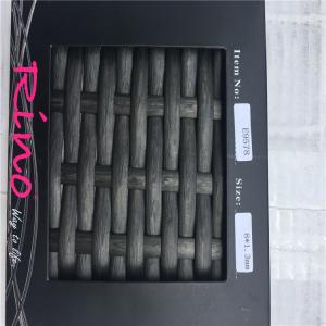 Quality Strong Weaving Poly Rattan PE Plastic Wicker Material For Outdoor Furniture wholesale