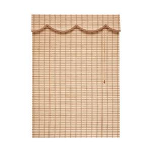 China 2m Daylight Window Blinds Colorful Bamboo Roller Pleated Blinds on sale